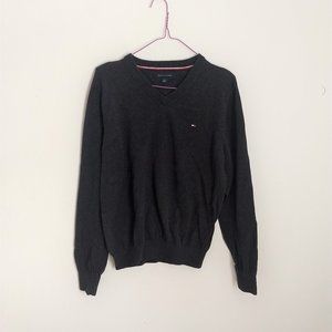 Y2K Vintage Tommy Hilfiger Small Grey Sweater